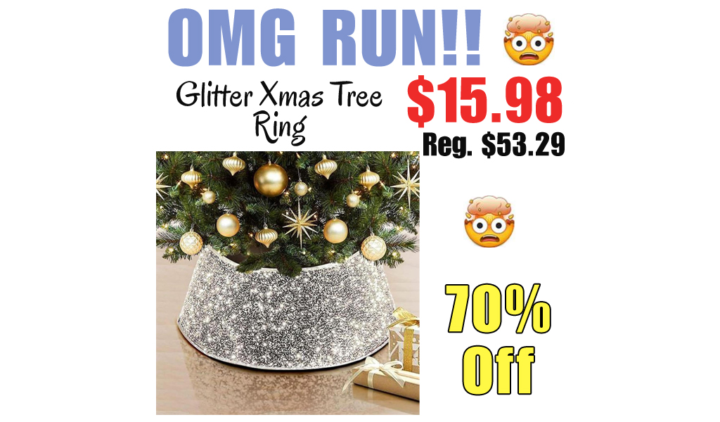 Glitter Xmas Tree Ring Only $15.98 Shipped on Amazon (Regularly $53.29)