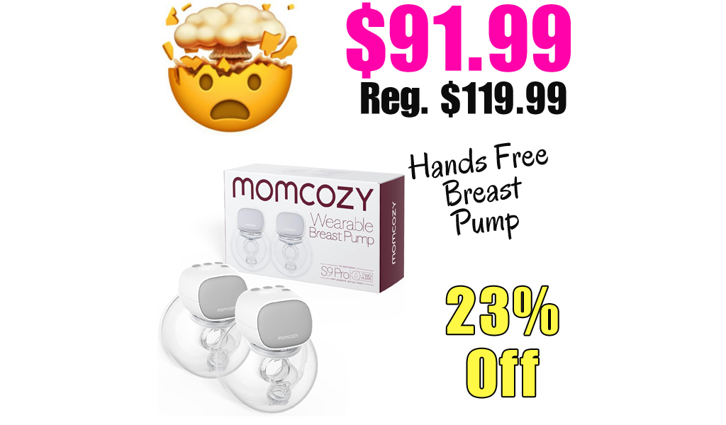 Hands Free Breast Pump Only $91.99 Shipped on Amazon (Regularly $119.99)