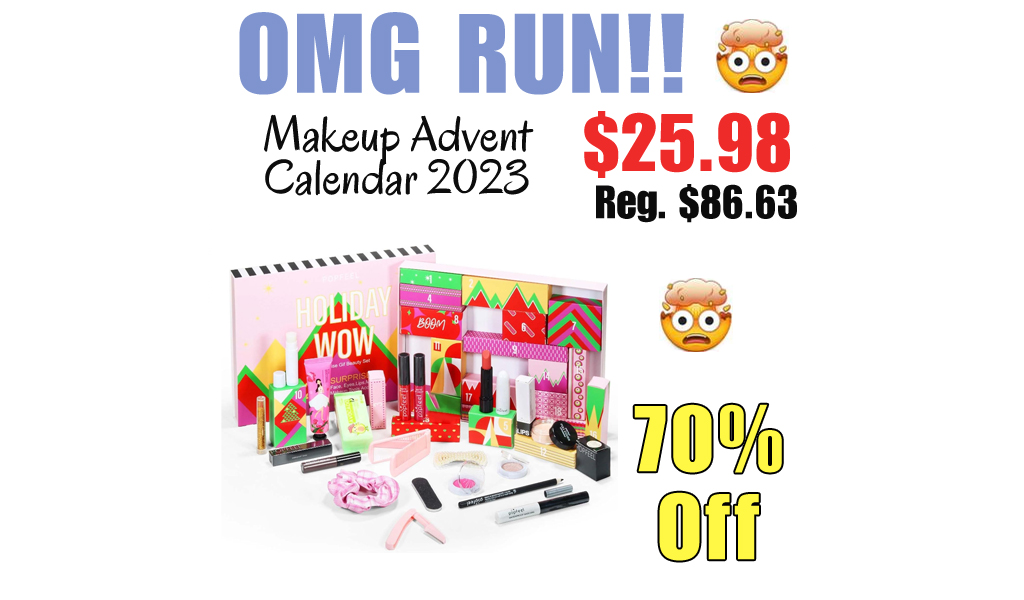 Makeup Advent Calendar 2023 Only $25.98 Shipped on Amazon (Regularly $86.63)