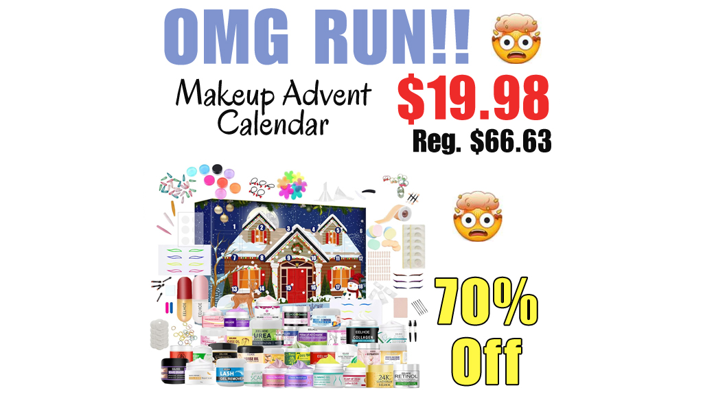 Makeup Advent Calendar Only $19.98 Shipped on Amazon (Regularly $66.63)