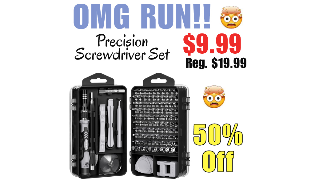 Precision Screwdriver Set Only $9.99 Shipped on Amazon (Regularly $19.99)