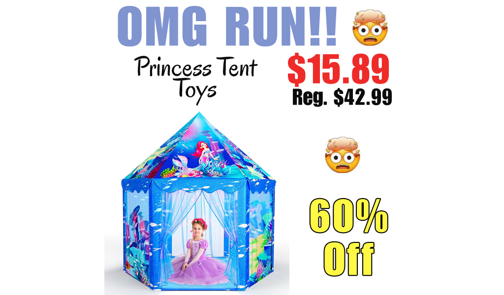 Princess Tent Toys Only $15.89 Shipped on Amazon (Regularly $42.99)