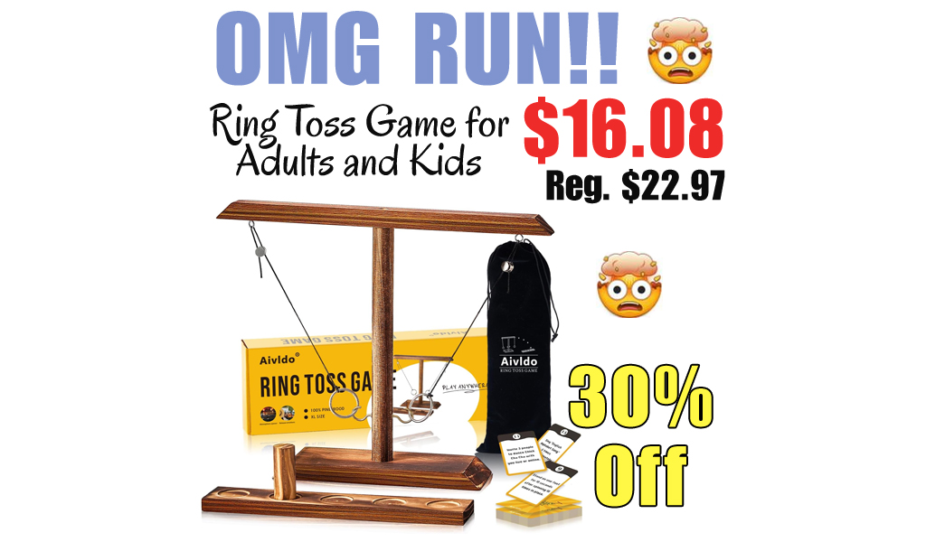 Ring Toss Game for Adults and Kids Only $16.08 Shipped on Amazon (Regularly $22.97)