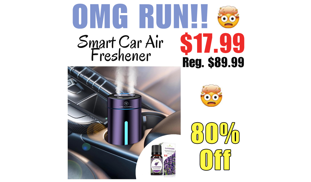 Smart Car Air Freshener Only $17.99 Shipped on Amazon (Regularly $89.99)