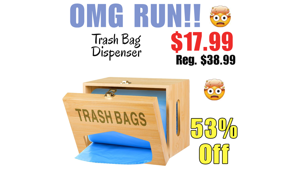 Trash Bag Dispenser Only $17.99 Shipped on Amazon (Regularly $38.99)