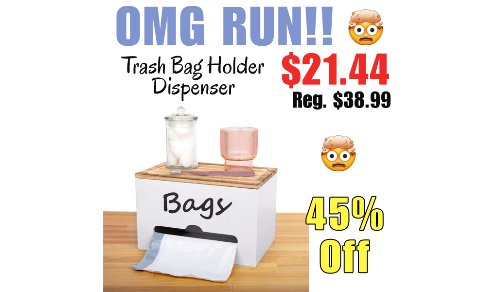 Trash Bag Holder Dispenser Only $21.44 Shipped on Amazon (Regularly $38.99)
