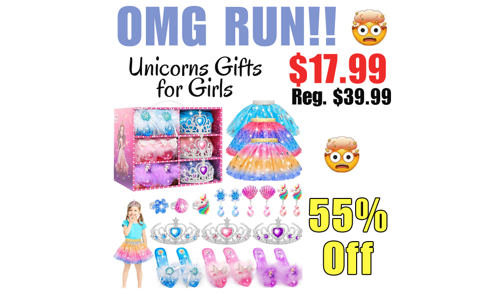 Unicorns Gifts for Girls Only $17.99 Shipped on Amazon (Regularly $39.99)
