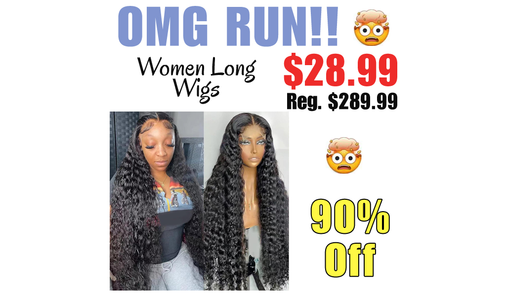 Women Long Wigs Only $28.99 Shipped on Amazon (Regularly $289.99)