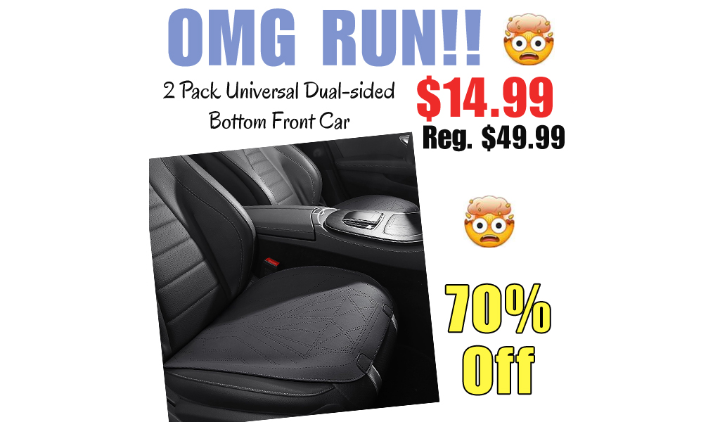 2 Pack Universal Dual-sided Bottom Front Car Only $14.99 Shipped on Amazon (Regularly $49.99)