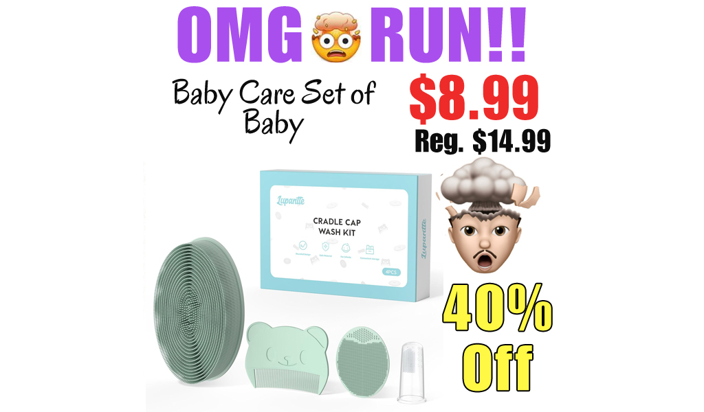 Baby Care Set of Baby Only $8.99 Shipped on Amazon (Regularly $14.99)