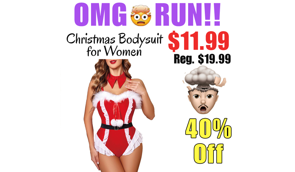 Christmas Bodysuit for Women Only $11.99 Shipped on Amazon (Regularly $19.99)
