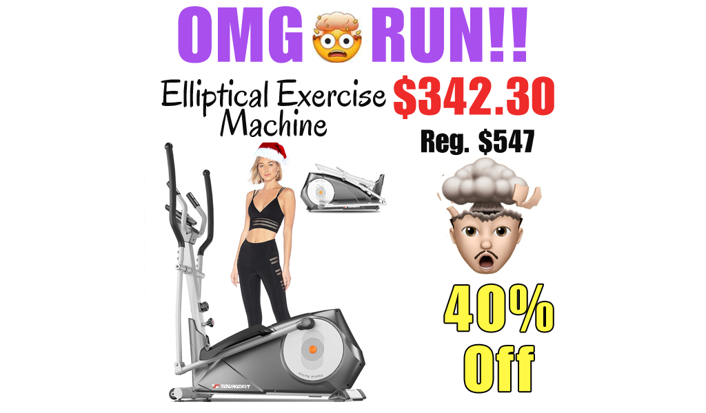 Elliptical Exercise Machine Only $342.30 Shipped on Amazon (Regularly $547)