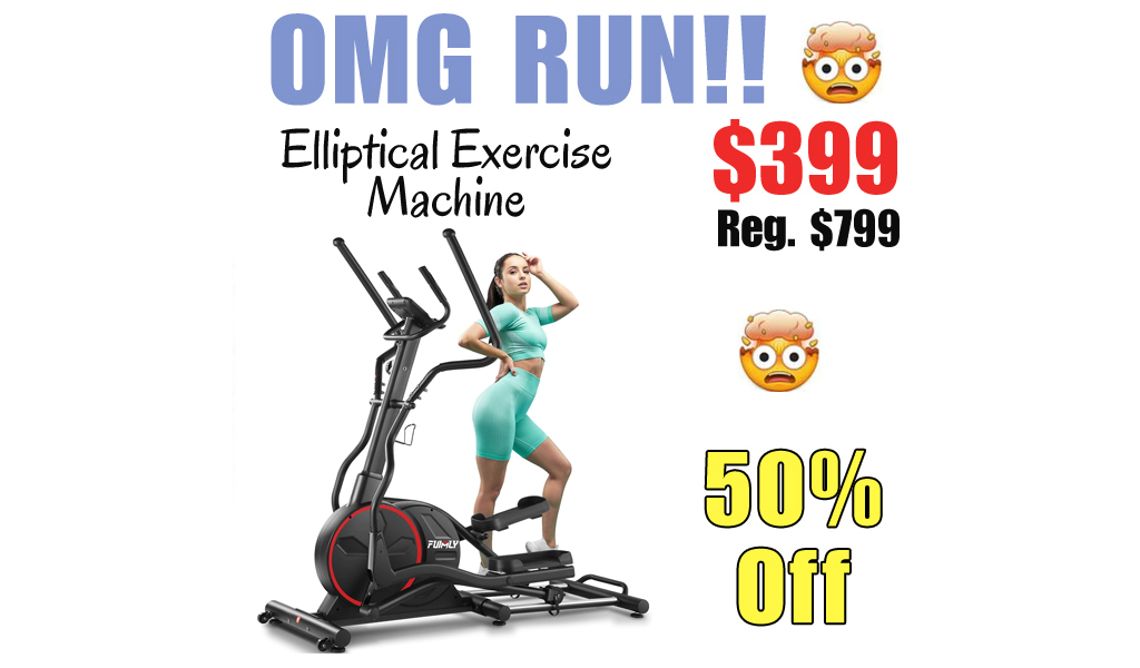 Elliptical Exercise Machine Only $399 Shipped on Amazon (Regularly $799)