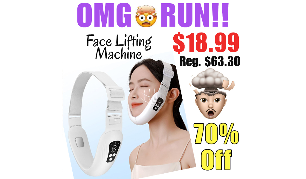 Face Lifting Machine Only $18.99 Shipped on Amazon (Regularly $63.30)