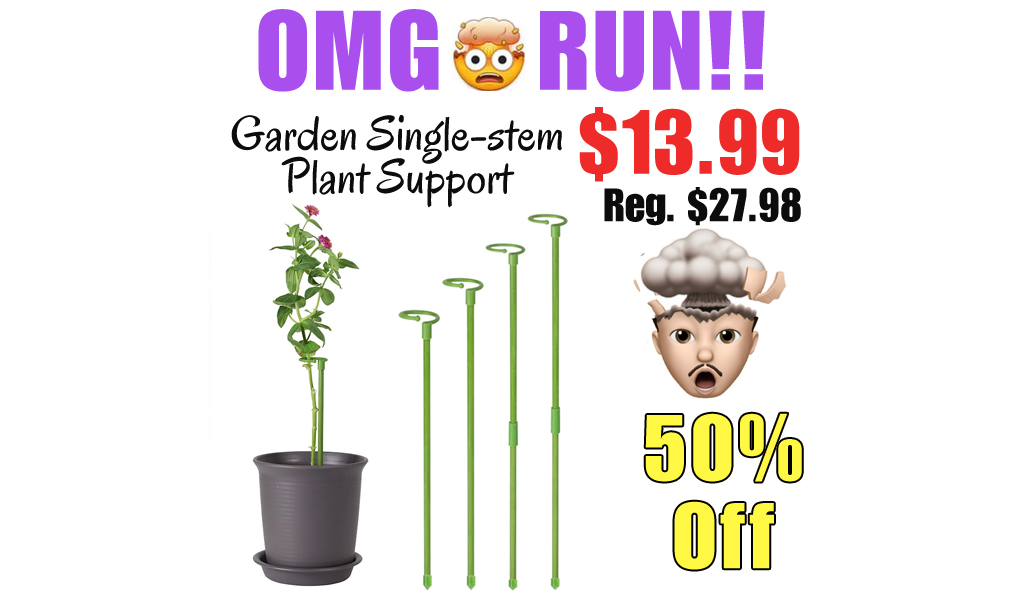 Garden Single-stem Plant Support Only $13.99 Shipped on Amazon (Regularly $27.98)