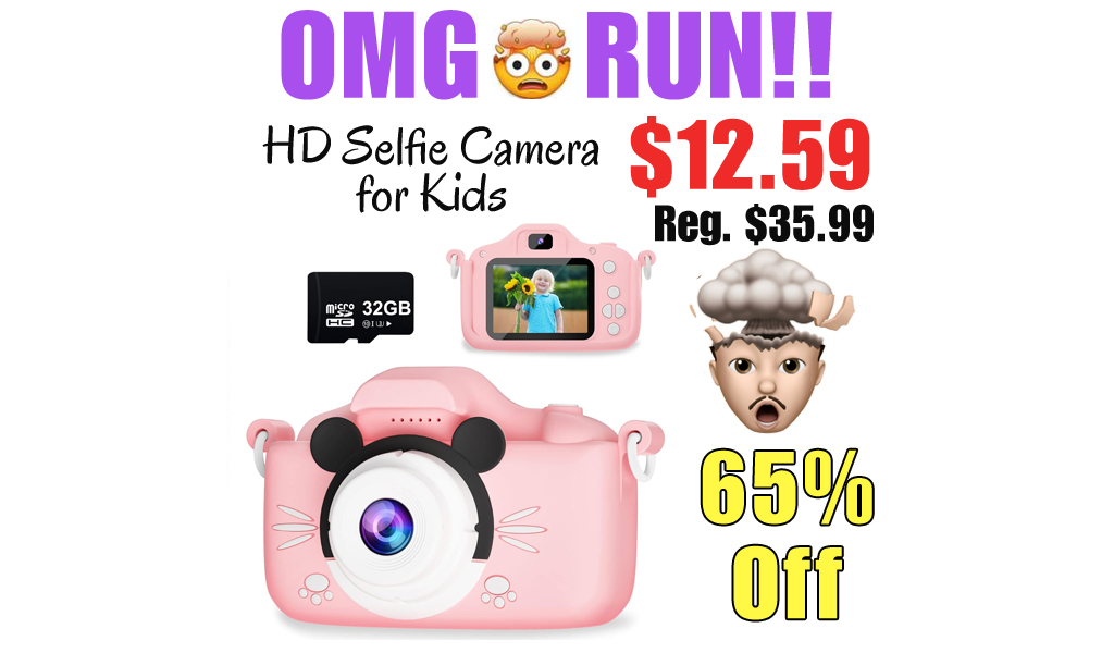 HD Selfie Camera for Kids Only $12.59 Shipped on Amazon (Regularly $35.99)