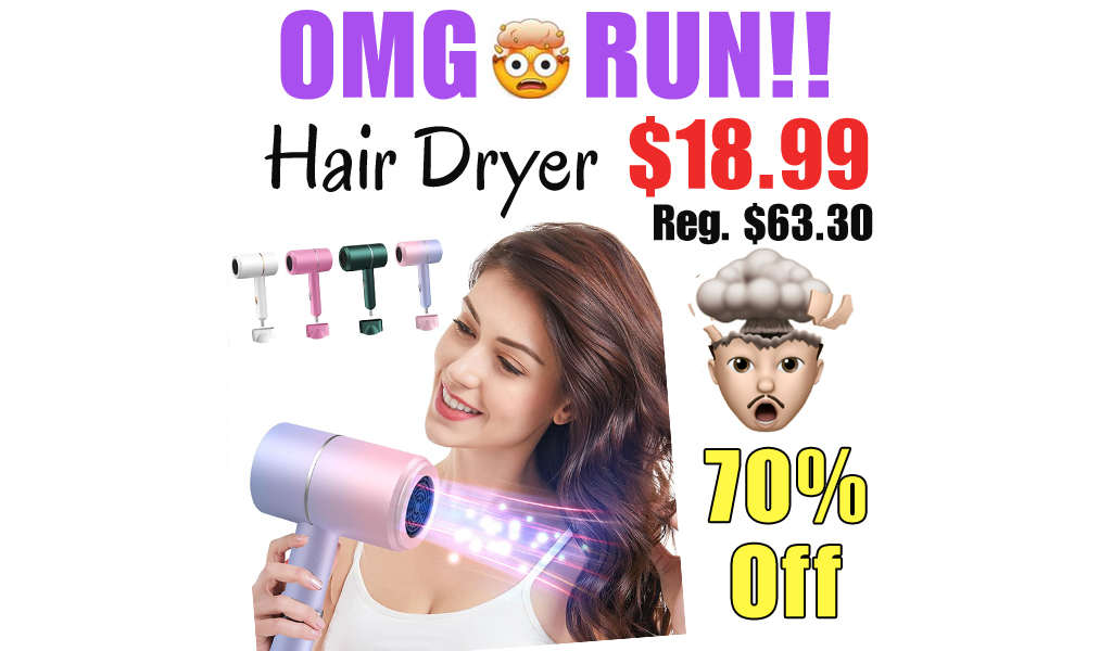 Hair Dryer Only $18.99 Shipped on Amazon (Regularly $63.30)