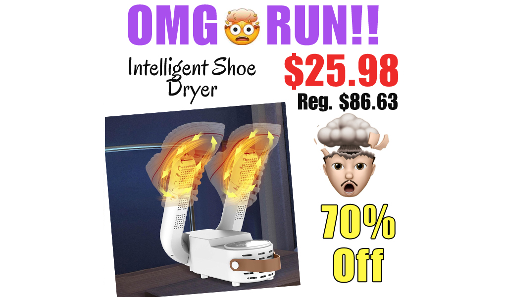 Intelligent Shoe Dryer Only $25.98 Shipped on Amazon (Regularly $86.63)