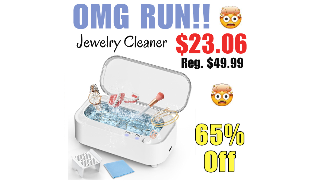 Jewelry Cleaner Only $23.06 Shipped on Amazon (Regularly $49.99)