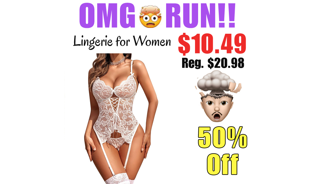 Lingerie for Women Only $10.49 Shipped on Amazon (Regularly $20.98)
