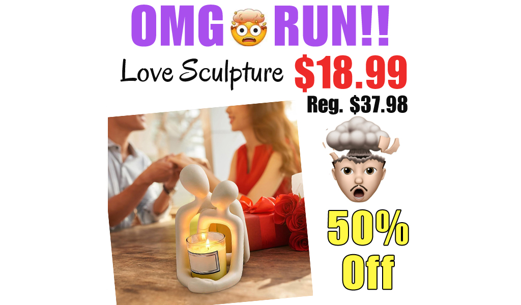 Love Sculpture Only $18.99 Shipped on Amazon (Regularly $37.98)