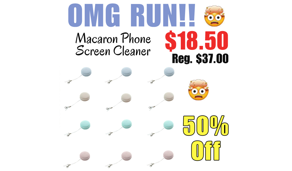 Macaron Phone Screen Cleaner Only $18.50 Shipped on Amazon (Regularly $37.00)