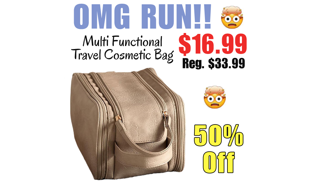 Multi Functional Travel Cosmetic Bag Only $16.99 Shipped on Amazon (Regularly $33.99)