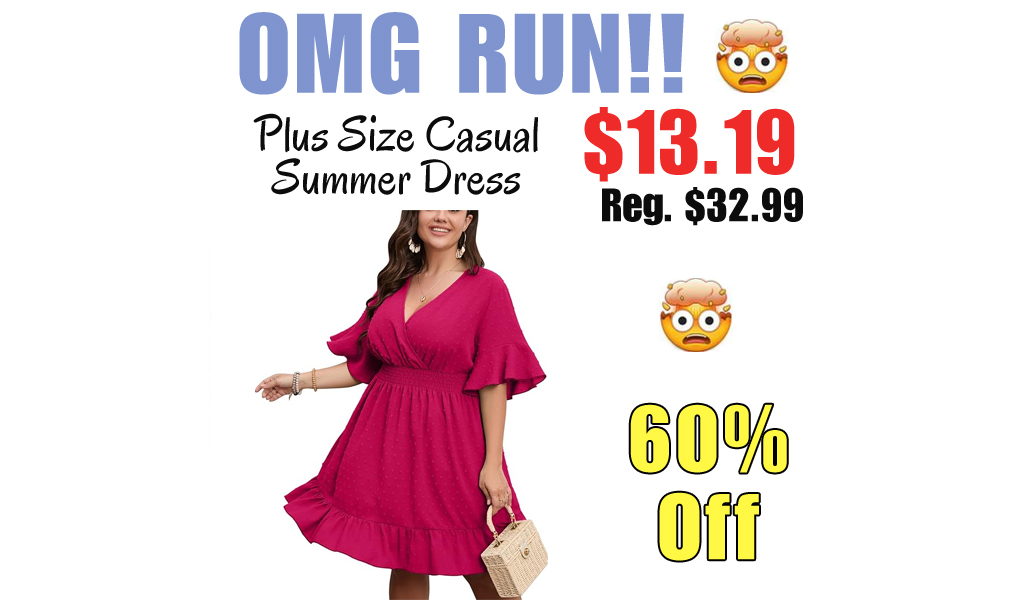 Plus Size Casual Summer Dress Only $13.19 Shipped on Amazon (Regularly $32.99)