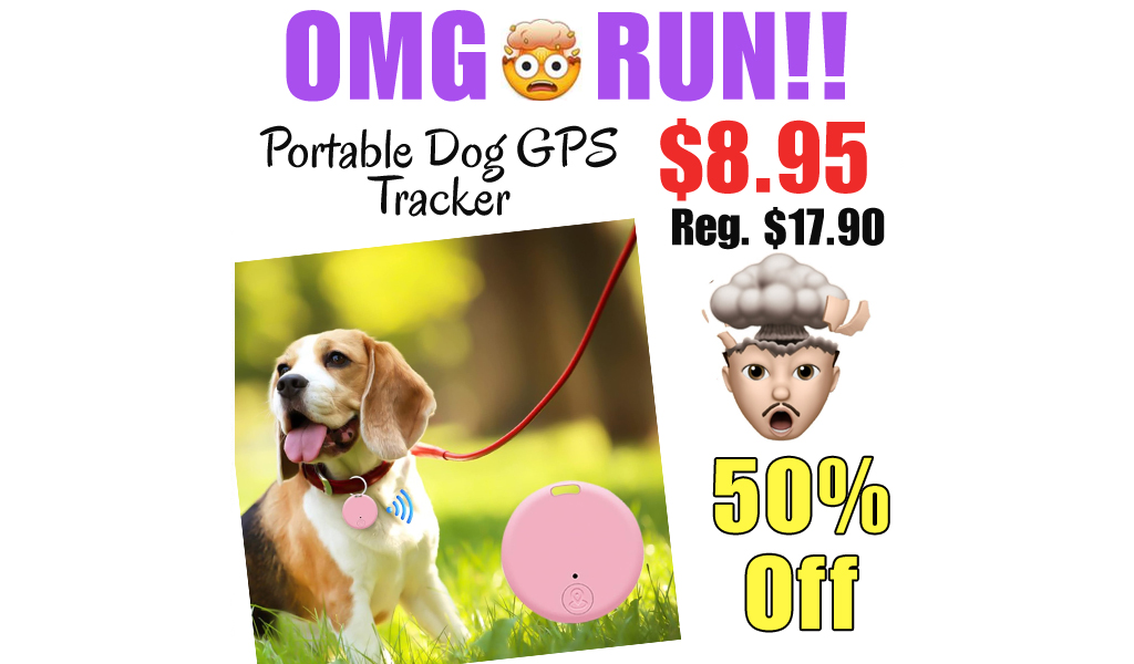 Portable Dog GPS Tracker Only $8.95 Shipped on Amazon (Regularly $17.90)