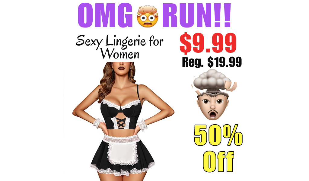 Sexy Lingerie for Women Only $9.99 Shipped on Amazon (Regularly $19.99)