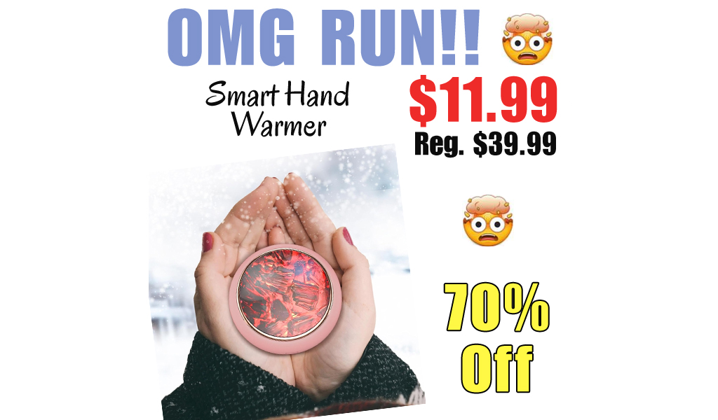 Smart Hand Warmer Only $11.99 Shipped on Amazon (Regularly $39.99)