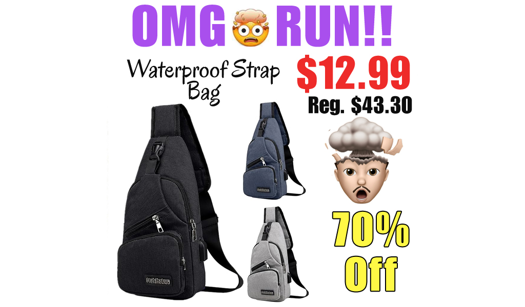 Waterproof Strap Bag Only $12.99 Shipped on Amazon (Regularly $43.30)