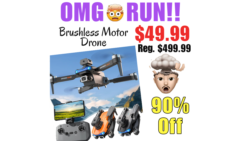 Brushless Motor Drone Only $49.99 Shipped on Amazon (Regularly $499.99)