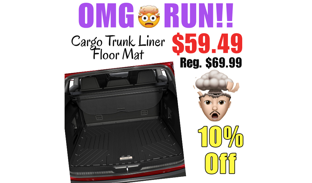 Cargo Trunk Liner Floor Mat Only $59.49 on Amazon (Regularly $69.99)