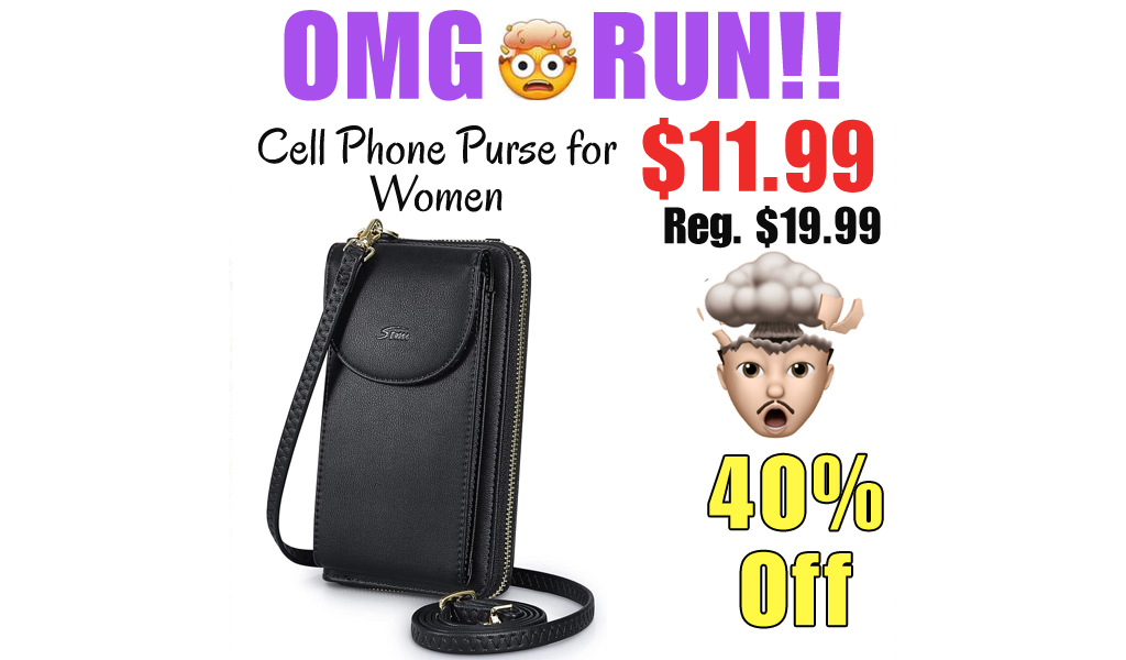 Cell Phone Purse for Women Only $11.99 Shipped on Amazon (Regularly $19.99)