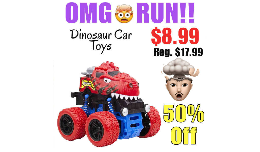 Dinosaur Car Toys Only $8.99 Shipped on Amazon (Regularly $17.99)