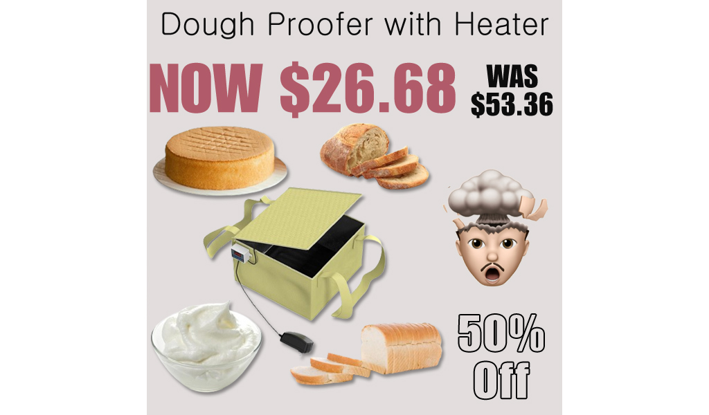 Dough Proofer with Heater Only $26.68 Shipped on Amazon (Regularly $53.36)