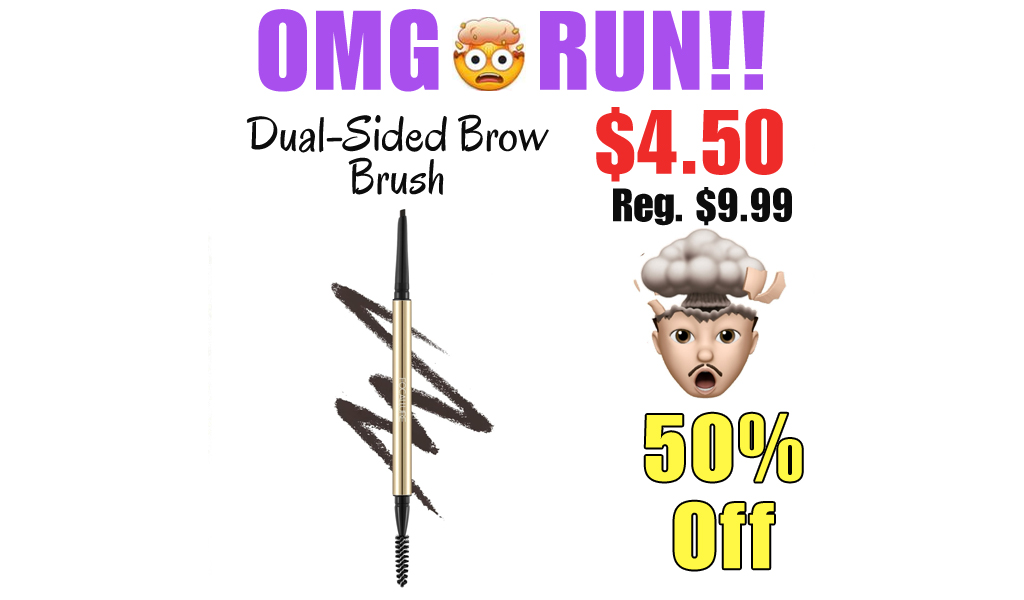 Dual-Sided Brow Brush Only $4.50 Shipped on Amazon (Regularly $9.99)