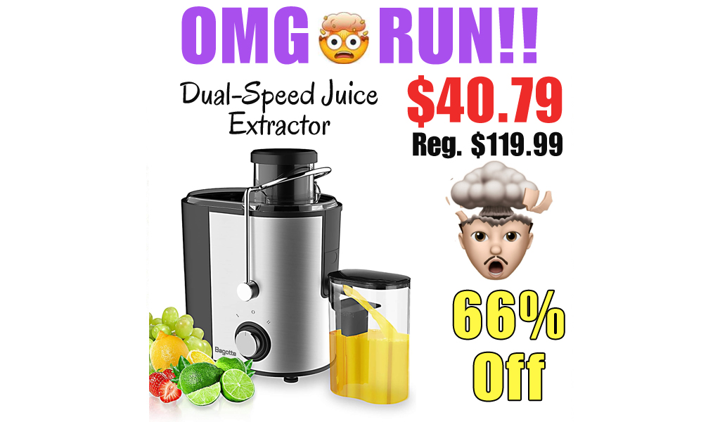Dual-Speed Juice Extractor Only $40.79 Shipped on Amazon (Regularly $119.99)