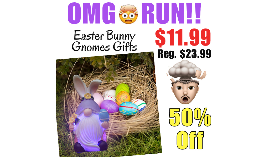 Easter Bunny Gnomes Gifts Only $11.99 Shipped on Amazon (Regularly $23.99)