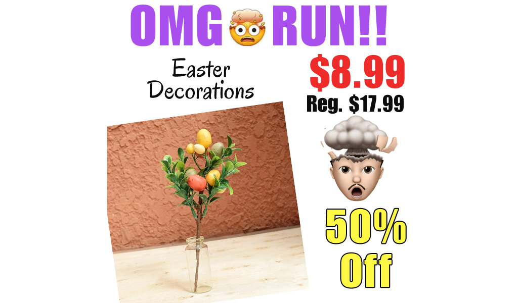 Easter Decorations Only $8.99 Shipped on Amazon (Regularly $17.99)