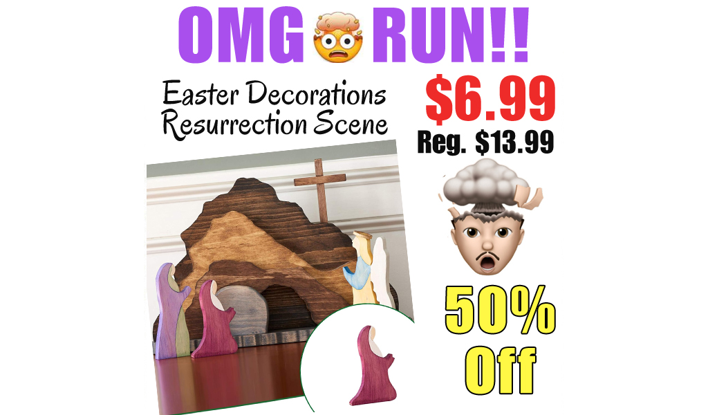 Easter Decorations Resurrection Scene Only $6.99 Shipped on Amazon (Regularly $13.99)