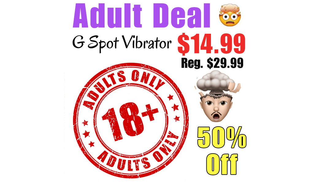 G Spot Vibrator Only $14.99 Shipped on Amazon (Regularly $29.99)