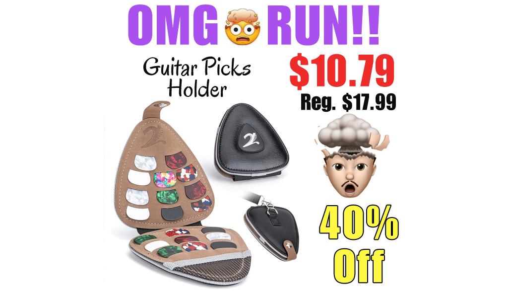 Guitar Picks Holder Only $10.79 Shipped on Amazon (Regularly $17.99)