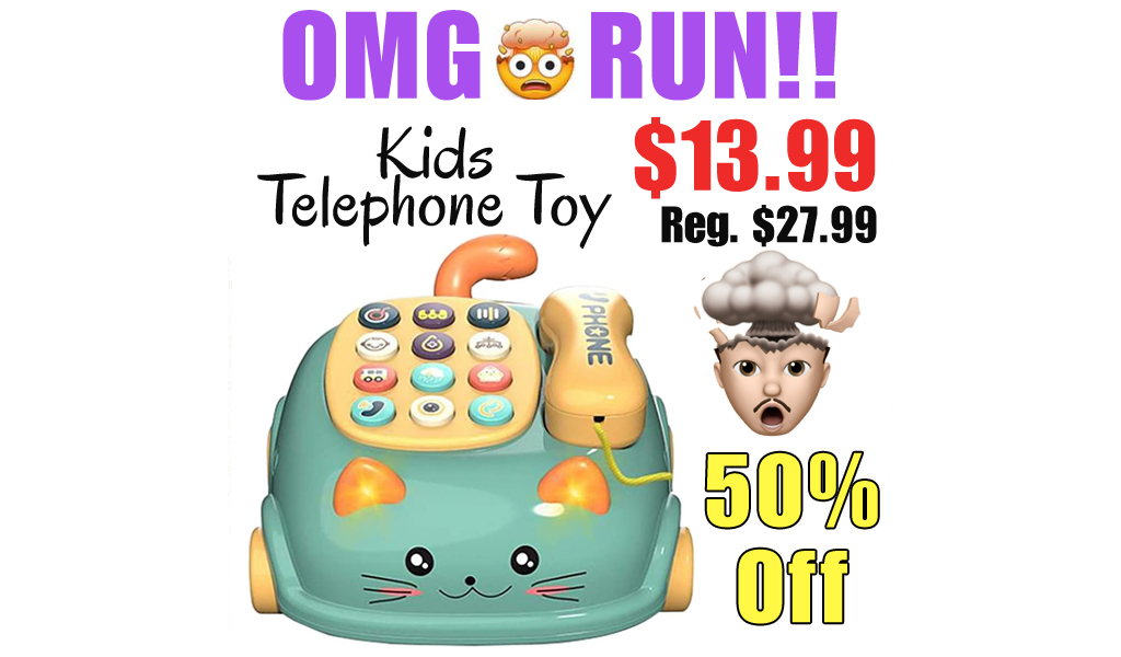 Kids Telephone Toy Only $13.99 Shipped on Amazon (Regularly $27.99)