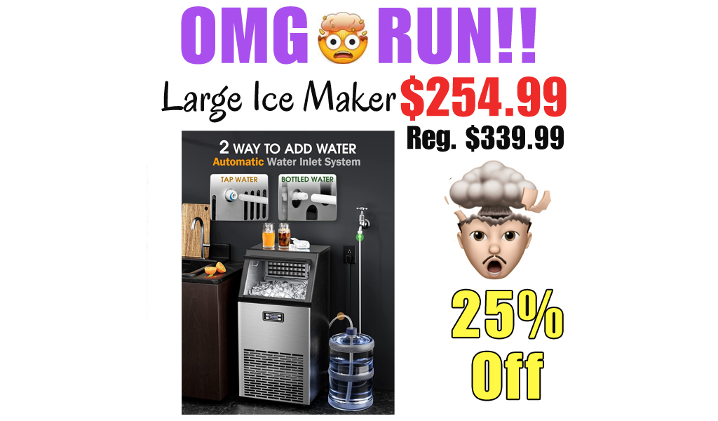 Large Ice Maker Only $254.99 Shipped on Amazon (Regularly $339.99)