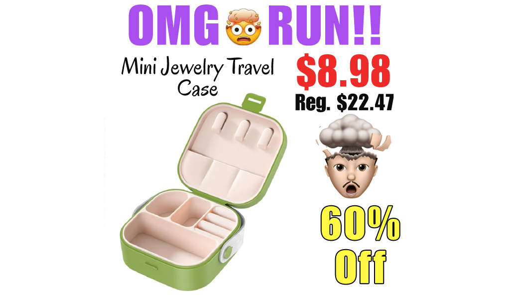 Mini Jewelry Travel Case Only $8.98 Shipped on Amazon (Regularly $22.47)
