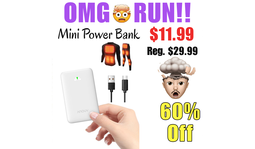 Mini Power Bank Only $11.99 Shipped on Amazon (Regularly $29.99)