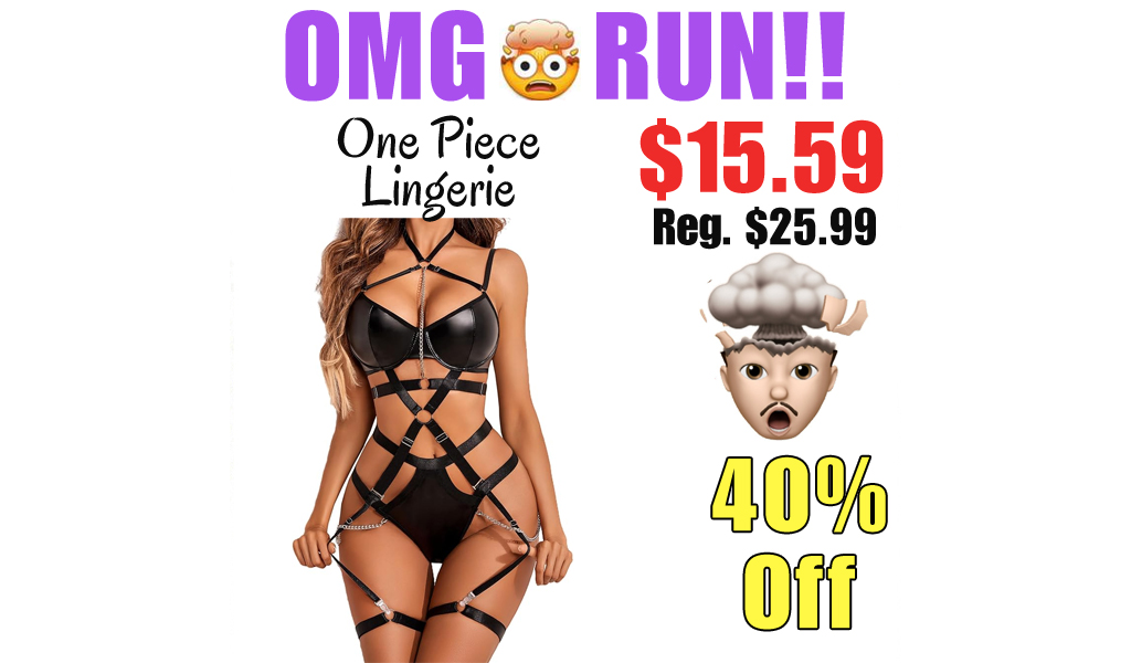 One Piece Lingerie Only $15.59 Shipped on Amazon (Regularly $25.99)