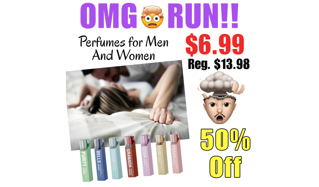 Perfumes for Men And Women Only $6.99 Shipped on Amazon (Regularly $13.98)